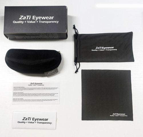 ZaTi Polarized Sunglasses with UV400 Protection, Category 3 Lenses, Shatter-Resistant Polycarbonate, Anti-Reflective Coating (Crystal/Silver Mirror)