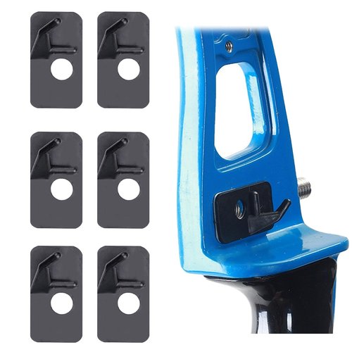 XENVOXI Arrow Rest for Recurve Bow Archery Table Archery Museum Shooting Outdoor Training Arrow Seat with Adhesive Backing Reverse Bow Archery