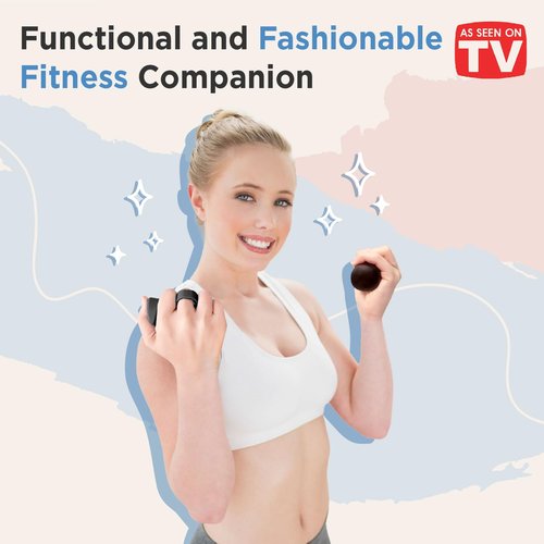 Yoga Weights for Yoga Workouts Fitness Exercises, Hand Weights Dumbbells Set for Body Sculpting & Toning - Elevate Your Workout (Black)
