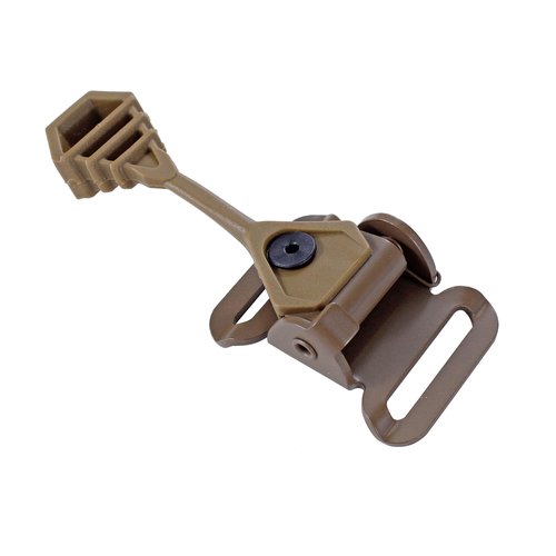 Cam Buckle with Pull Tab, JX Tacfancier Quick Adjust Sling Buckle Spring Loaded Release for 1 inch Webbing Strap