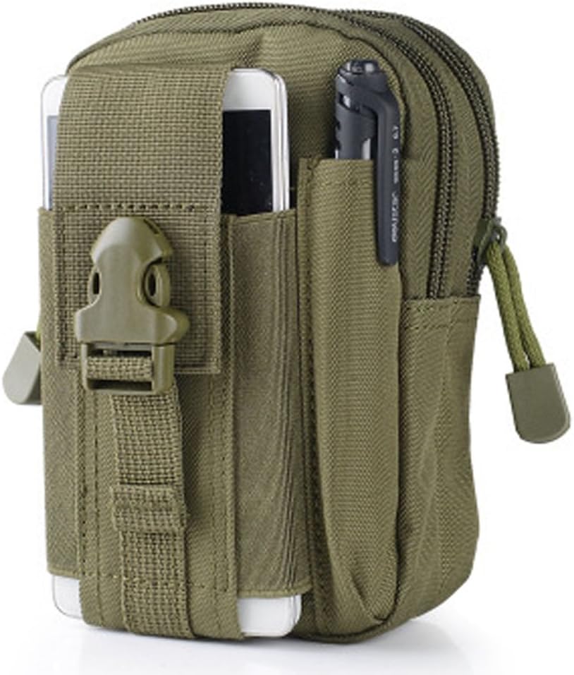 Small Multi-Purpose Poly Tool Holder EDC Pouch Waist Bag Military Nylon Utility Tactical Molle Pack Camping Hiking Pouch