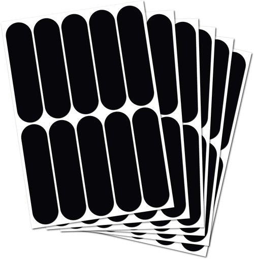 2 x Kit of 10 Retro Reflective Stickers for Motorcycle, Helmets, Bike, Scooters, Stroller, Buggy, ... - Universal Adhesive - 3M™ Technology - High Visibility - Discreet - Design - Grip