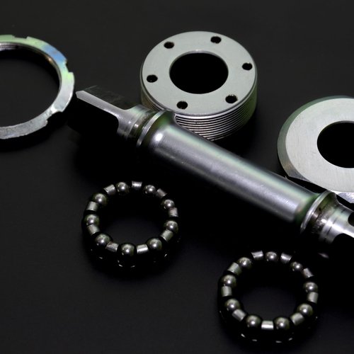 uxcell Bicycle Crank Ball Bearing 2/7Inch (8mm) x 9 Balls, 2pcs Replacement Ball Bearings for Mountain Bottom Bracket Bearings Bike Wheel Frame Bearing Repair