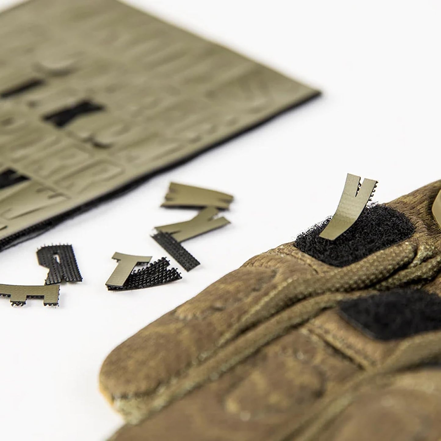 VIKTOS Moralphabet Versatile Creative Durable Hook & Loop Letters - Compatible with Any Item Equipped with a Loop Patch Panel