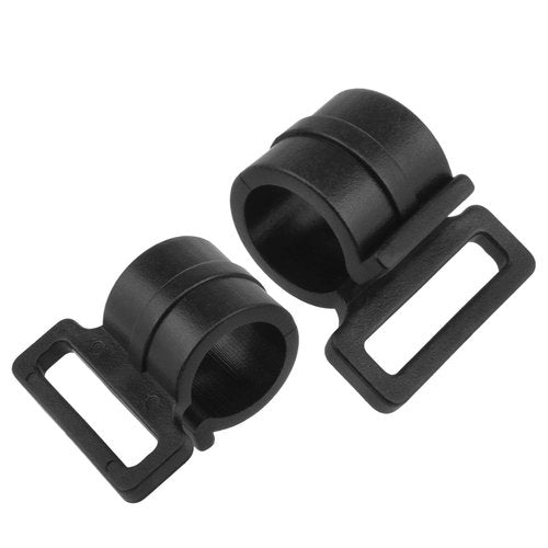 PIYANYO Tent Pole Clips Tent Pole Clip C-Type Clamp Tent Pole Attachment Clips for Large Tents with Sunshade 9.5mm (3/8 in) Poles 30PCS