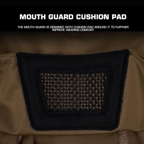 Full Face Mask Balaclava, Tactical Mask Hood Headgear,Combine with Helmet/Airsoft Mask