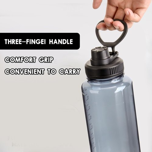UWSTE 2Pack Replaceable Lid for Nalgene Water Bottles, Replacement Cap for Nalgene Wide Mouth Bottle, Loop Top Lid Compatible with Nalgene 32 oz, BPA Free.