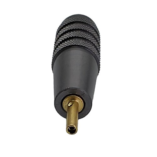 Lighter Bleed Tool –Gun Metal Grey- Aluminum Body with Brass Tip for Air Removal in Butane Torch Lighters – Made in the USA – Durable and Easy to Use