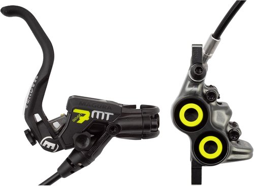 Magura MT7 2701445 Bicycle Brake 1-Finger HC Lever Left/Right 2,200 mm Cable Length Single Brake Including Accessories Black One Size