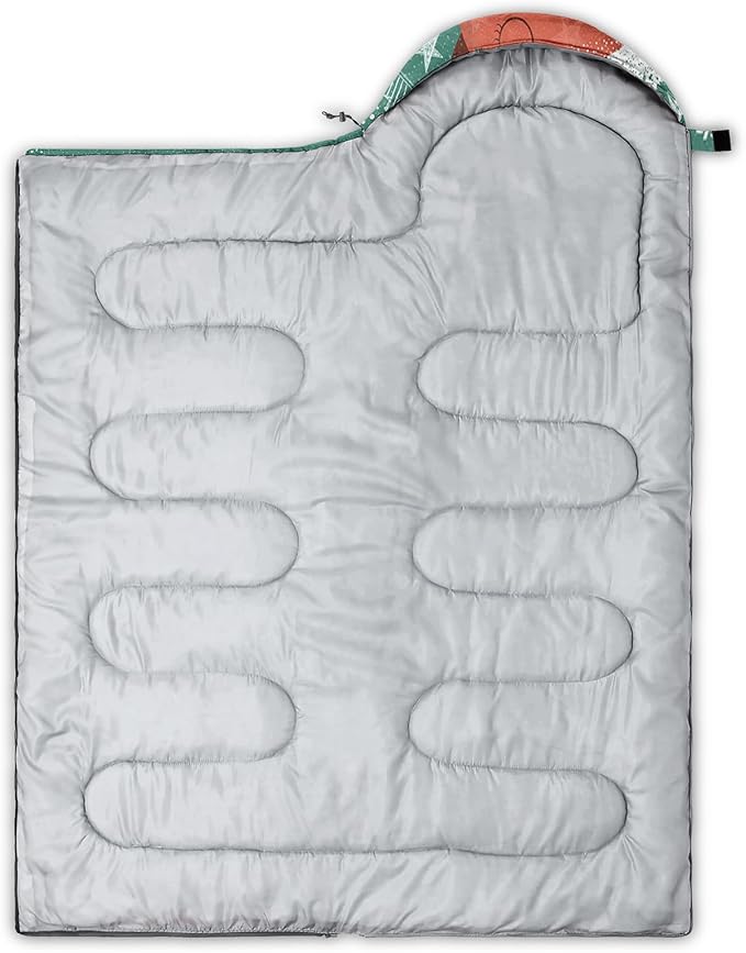 AILONEN Boys Sports Camping Sleeping Bags,Lightweight & Waterproof,3 Season Warm & Cool Weather,Black Player Basketball Sleeping Bags for Kids Adults,Travelling,Outdoors