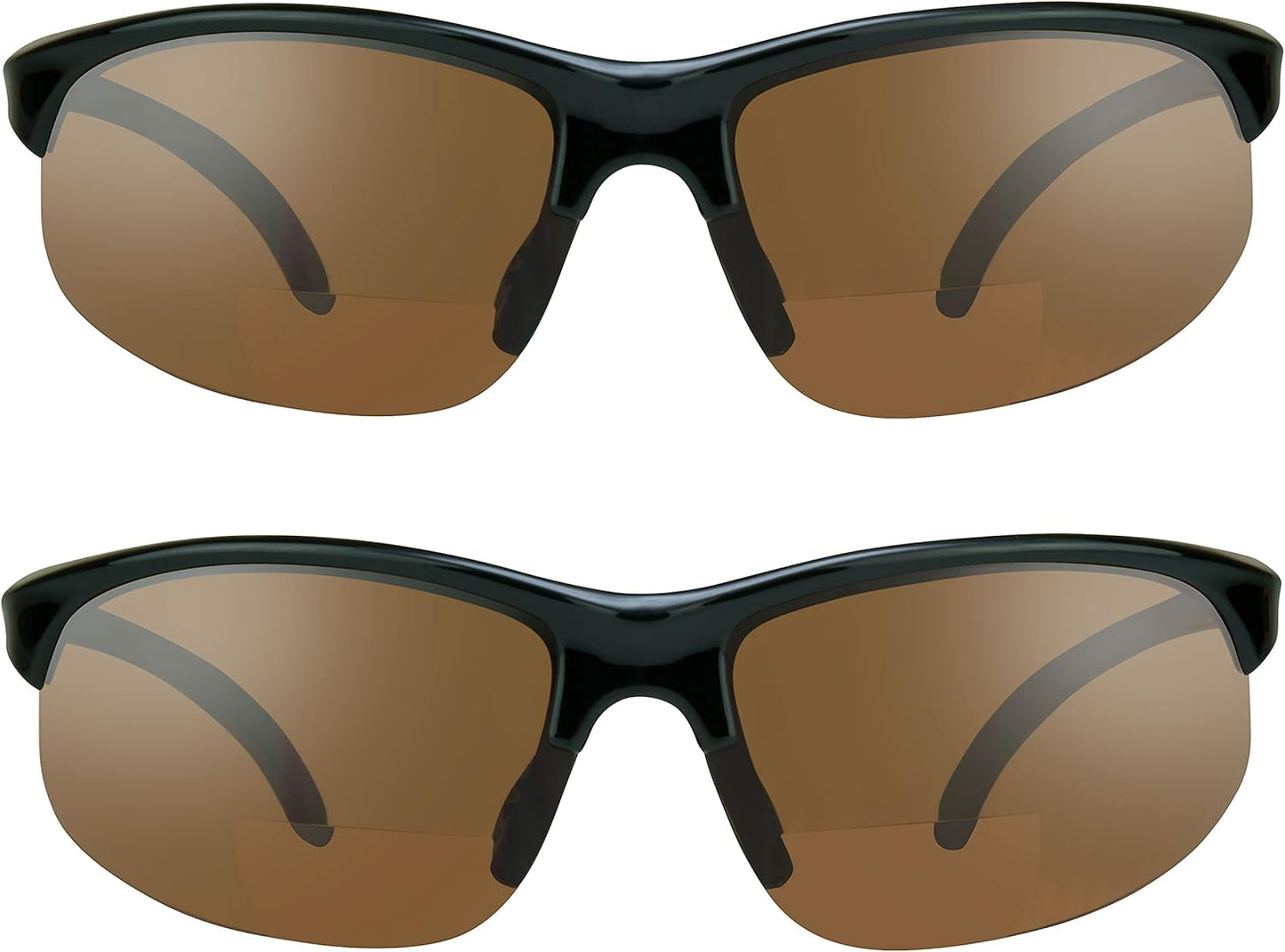 proSPORT BIFOCAL Sunglasses Readers Tinted Mens Womens High Definition Amber Yellow Smoke +1.50 +1.75 +2.00 +2.25 +2.50