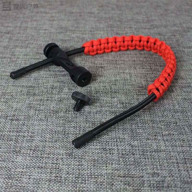 ZSHJGJR Archery Bow Wrist Sling Braided Archery Adjustable Bow Strap Wrist Sling For Compound Bow Hunting Shooting