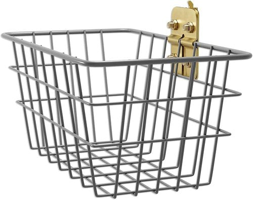 DC Cargo Mall E Track Basket – Bolt-On Wire Bin Organizer – Compact E Track Storage & Accessories for Trailers and Trucks