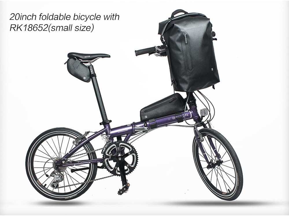 Rhinowalk Professional Cycling Accessories - Waterproof Triangle Bag for Bike Frame, Under Tube, Small