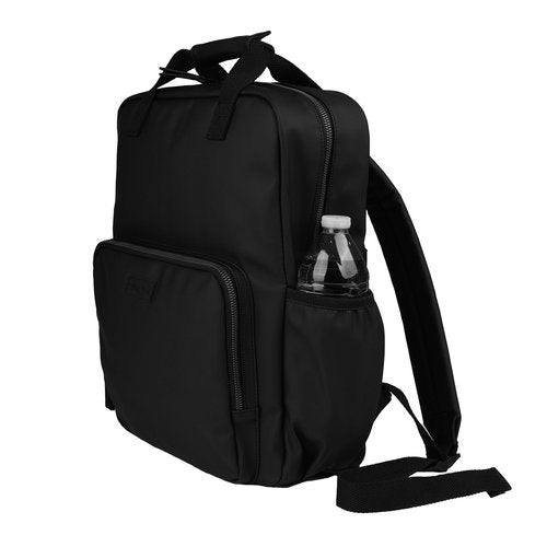 Roxy Women's Large Melting Spot Backpack with Padded Shoulder Straps and Exterior Storage, Anthracite (PU), 21L