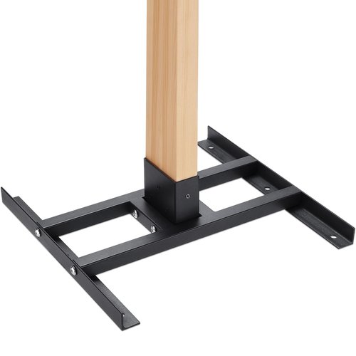 TOBWOLF 2x4 Target Stand Base for AR500 Steel Shooting Targets, Double T-Shaped Base, Easy to Carry Holder for Outdoor Shooting Range