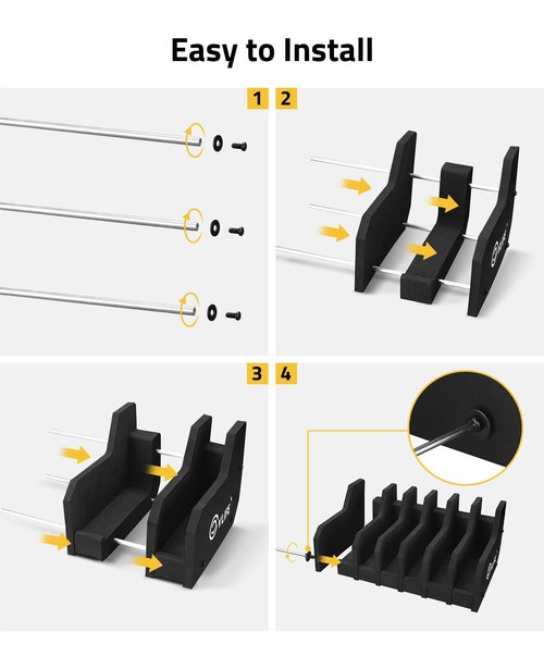 CVLIFE Foam Pistol Rack Handgun Rack for Gun Safe Gun Cabinet Accessories Pistol Holder Stand 6 Slots