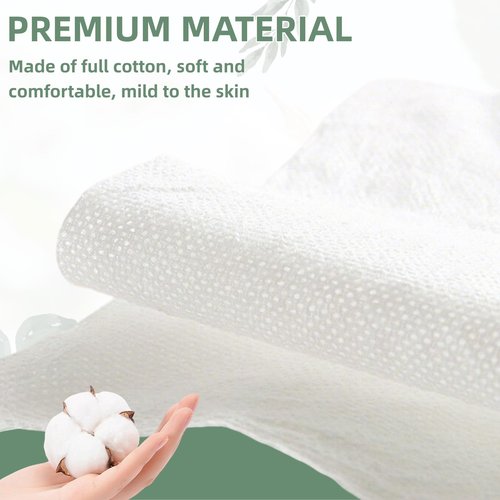 Covzoe 200 Pieces Compressed Towels, Disposable Expandable Mini Face Towel Tablets, Bulk Portable Coin Tissue Toilet Paper for Travel, Hotel, Camping, Beauty Salon, Facial Care, Home Hand Wipes
