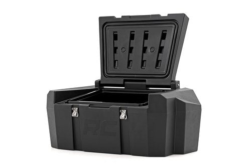 Rough Country Rear Cargo Box for Honda Talon 1000 X/R/X4/XS/RS - 60 Gallon Capacity, Waterproof, UV & Scratch Resistant