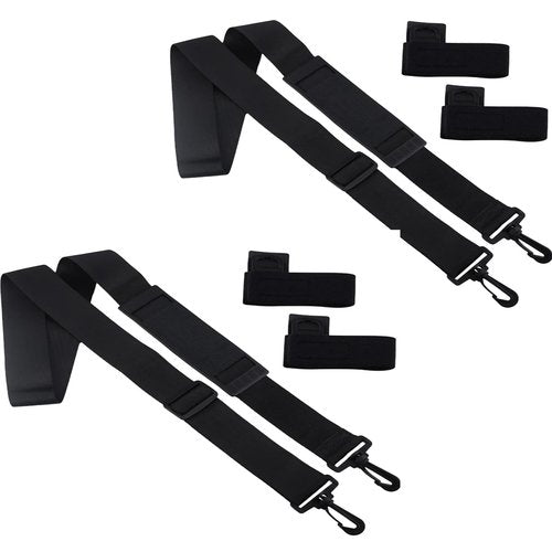Fishing Rod Carry Strap，Sling Band Adjustable Shoulder Belt Tackle Holder，Nylon (2)