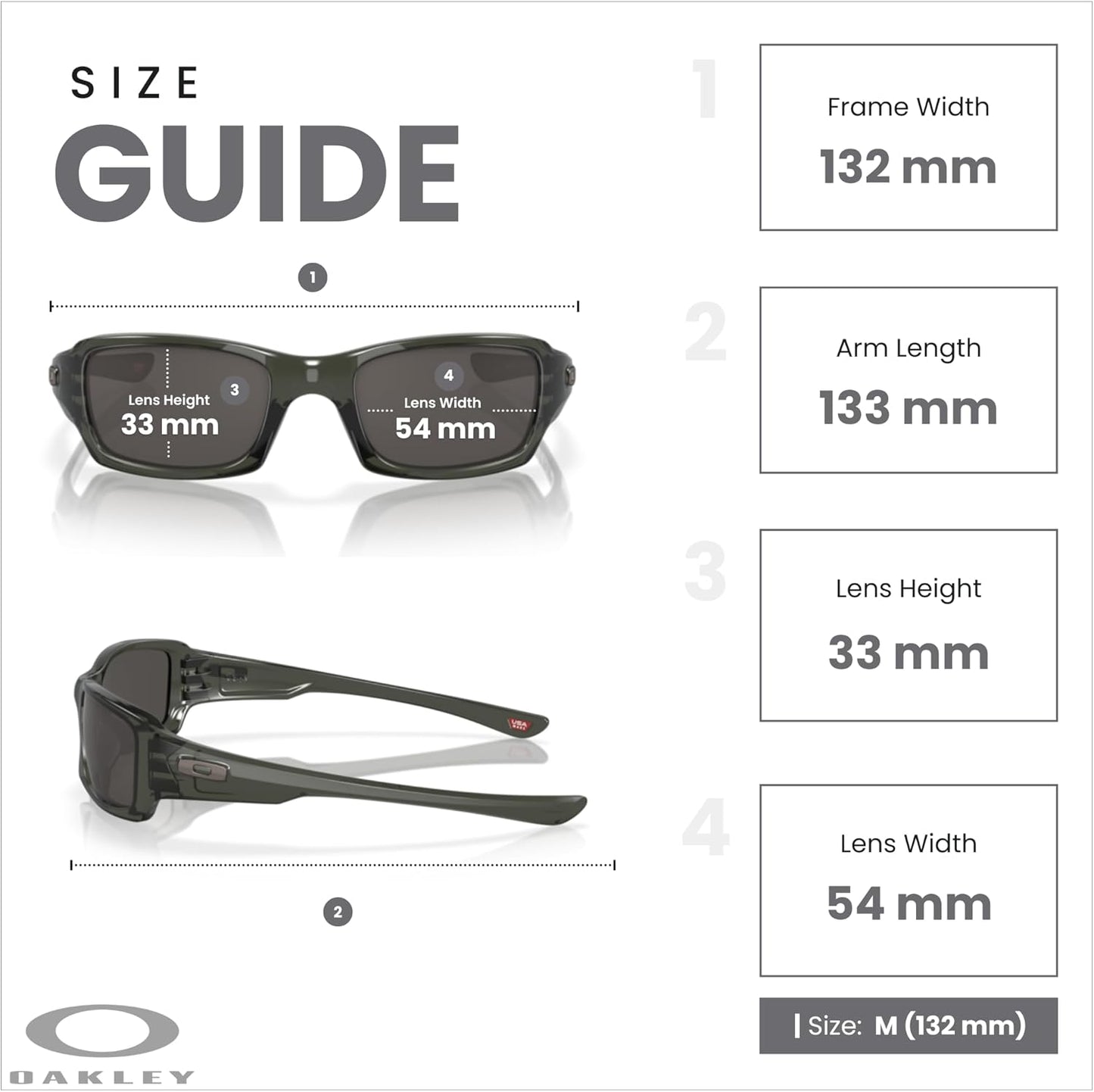 OAKLEY Fives Squared OO9238 Sunglasses For Men + BUNDLE Leash+ Bundle Accessory Leash Kit, Microfiber Pouch