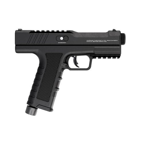 Pistelle X-68 .68 Caliber Training Pistol Paintball Gun Marker CO2 Powered 35-50 Joules Factory Production Version (Black)
