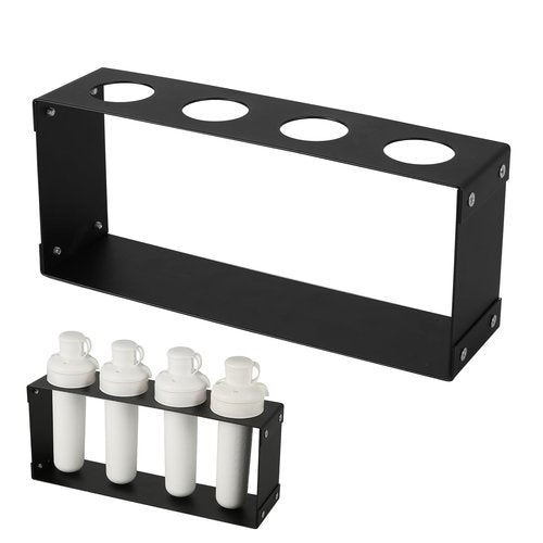 PEUTIER Flavor Cartridge Holder, Cartridge Storage Rack Accessories Holder Case Contains 4 Flavors Cartridges Storage for Water Bottle Stand Compatible with Cirkul (Black)