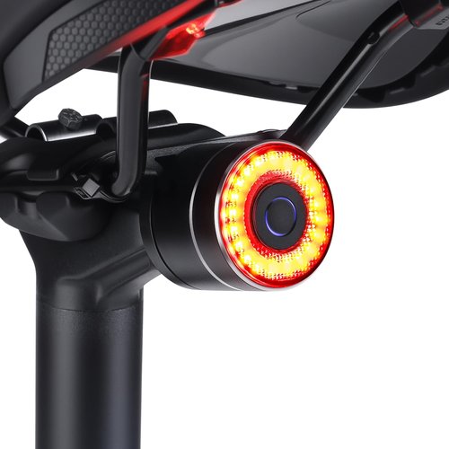 Smart Bike Tail Light, Brake Sensing Bike Rear Light, Auto On/Off, USB-C Rechargeable,Ultra Bright Lights for Bikes Riding at Night, Easy Mount Bicycle Safety Lights for Road Mountain Cycling