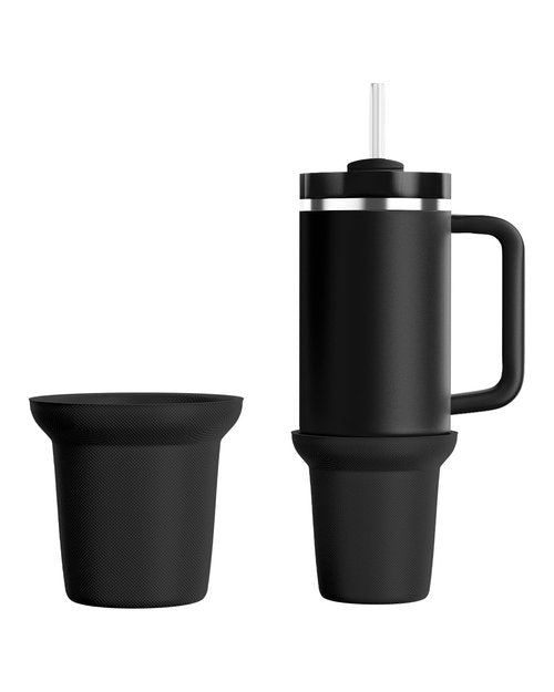 Benzhean Lycra Water Bottle Boot for Stanley Cup Tumbler 40 oz, Bottom Boot for Stanley, black