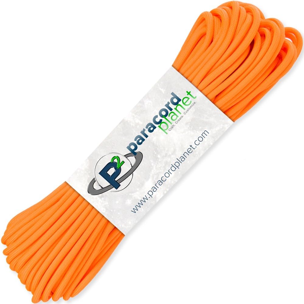 Paracord Planet 850 US Government Certified Paracord 10', 25', 50', 100', 250', 1000' Lengths
