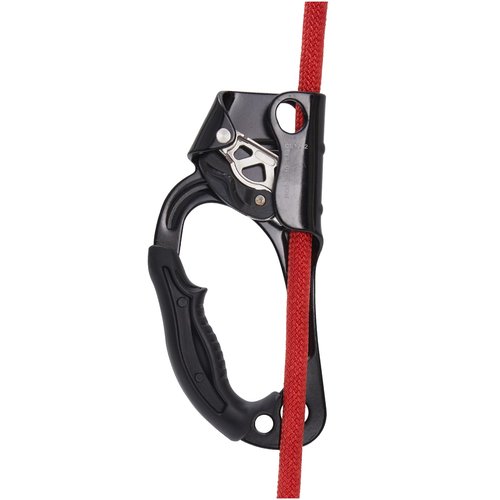 SOB Hand Ascender Left and Right, Rock Climbing Tree Arborist Rappelling Gear Equipment Rope Clamp for 10~13MM Rope (Left Black+Right Orange)