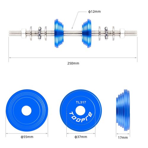 HOUSON Bicycle Headset and Bottom Bracket Installation Tool, Bicycle Press Tool, Cycling Shaft Bowl Remover