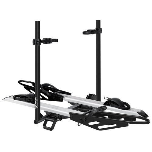 Young Electric 200 lbs. Hitch Mount Bike Rack, fits Cars, SUVs, RVs, Trailers with 2 Inch Receiver