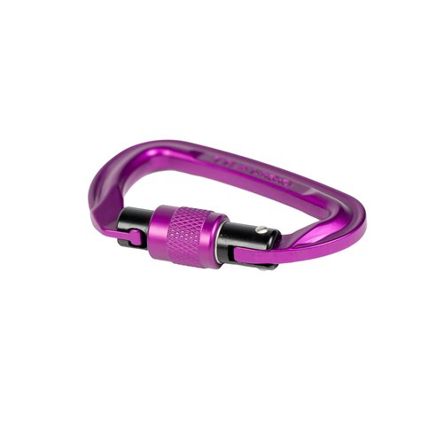 Trango - Superfly EVO Screwlock Carabiner, Purple, 3 Pack