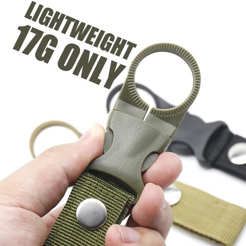 YERGOFE Hanging Bottle Buckle Clip Carabiner - 6 Pcs