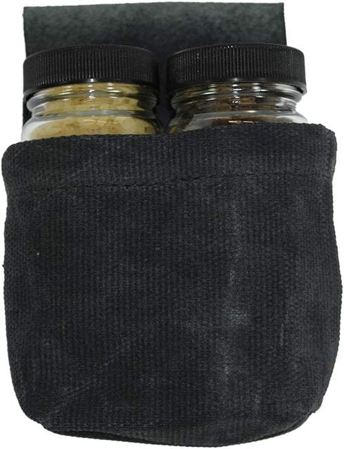 Hide & Drink, Waxed Canvas Foraging, Seasoning, Dressing & Medicine Pouch, Travel & Hiking Essentials Handmade