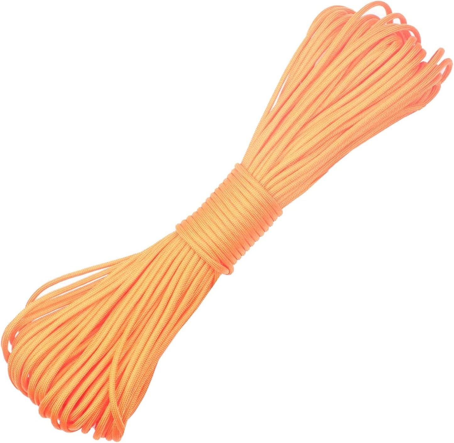 Paracord 9 Core 550 Parachute Cord Camping Rope 100FT (Black, 100feet)