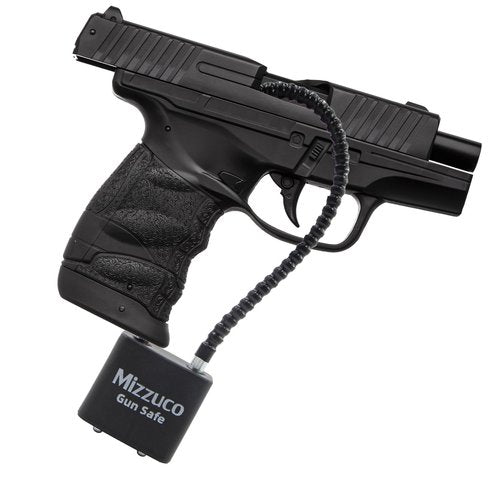 Mizzuco Cable Gun Locks with Keys Simple Operation 8.5" Compatible with Pistols, Handguns, Rifles, and Shotguns, Home and Storage for Firearm Locking and Safety 5PCS