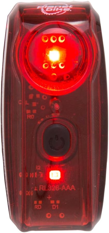 Planet Bike Superflash 65 Bike Tail Light,Red/black
