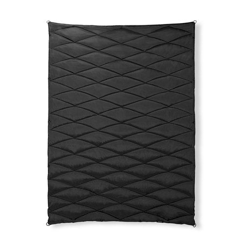 Nomadix Smoky Mountains Puffer Blanket – Water-Resistant, Eco-Friendly Insulated Blanket with Snaps for Camping, Beach, and Travel, Made from Recycled Materials