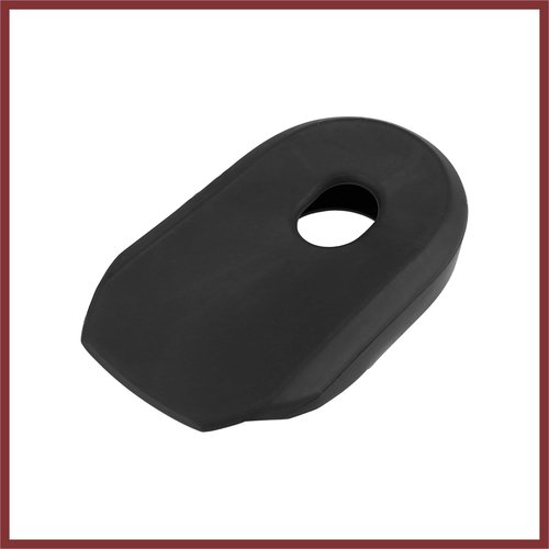HEROFFIX 2pcs Soft Plastic Bicycle Cycling Crank Boot Protectors Mountain Bike Gel Sleeve Crank Arm Cover Protection Black Replace Parts
