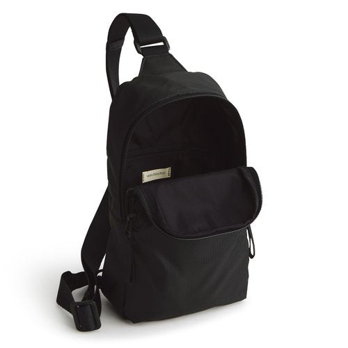 Vera Bradley Ripstop Lorman Sling Backpack, Moonless Night