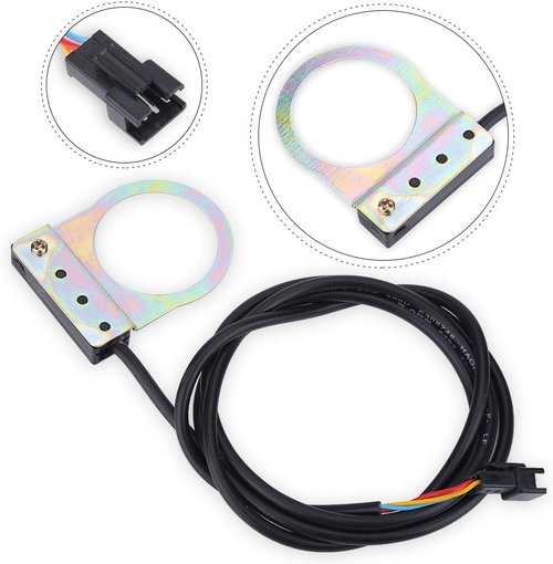 Bike Power Pedal Assist Sensor Electric ycle Pedal Pas System Assistant Sensor Speed Sensor 5/8/12 Magnets (8 Magnets) Pas Sensor 6 Magnet Sensor Pedal Assist