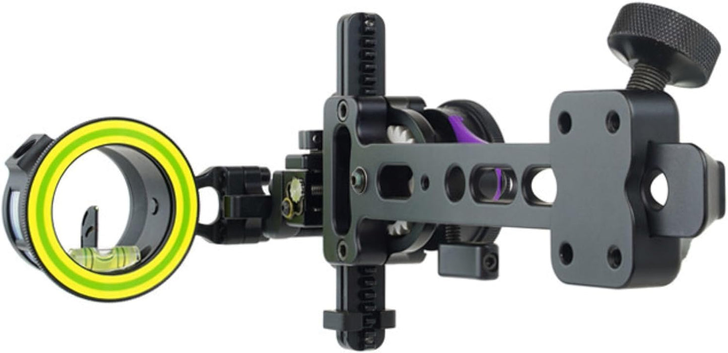 Spot Hogg Fast Eddie XL | Single Pin Bow Sight | Right/Left Handed | Pin Size .01/.019 | Made in The USA