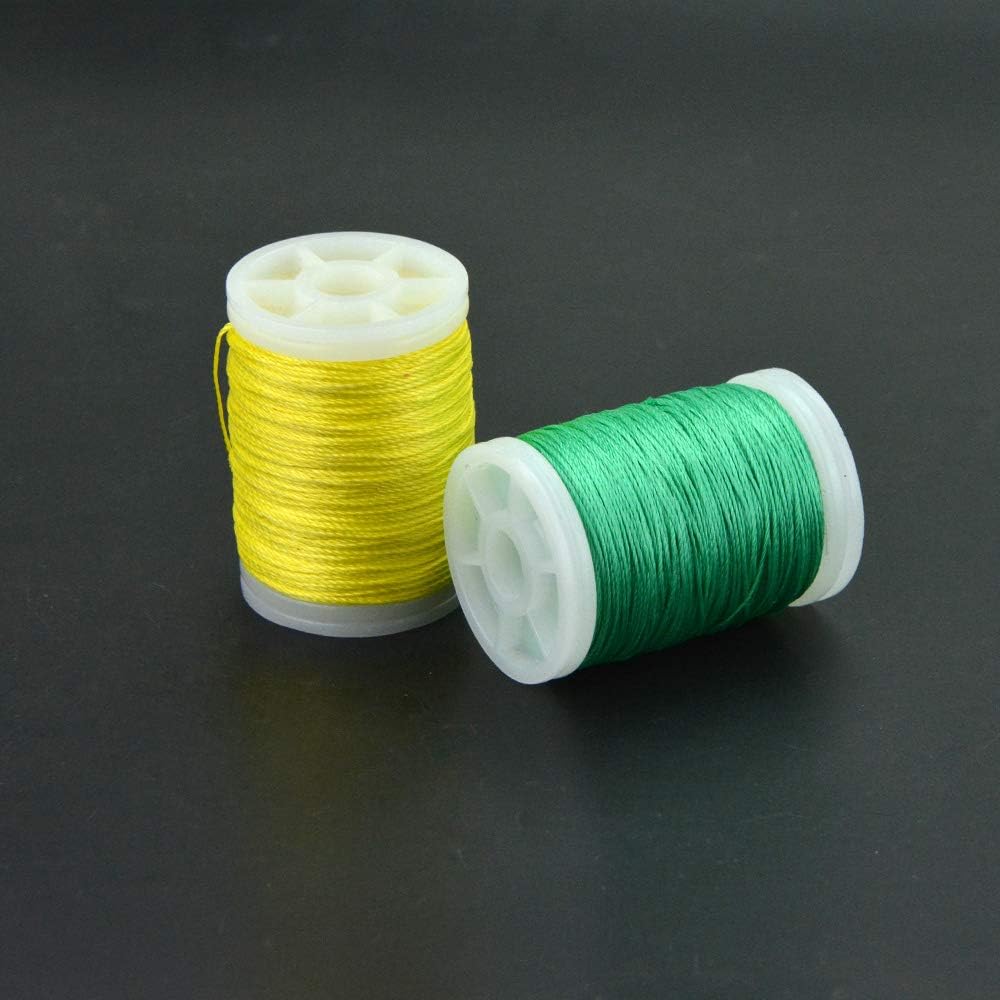 SHARROW 131 yard/120 m Archery Bow String Serving Thread Durable Nylon Bowstring Serving Thread for Compound Recurve Bow Tying Peep Sight Nock Point