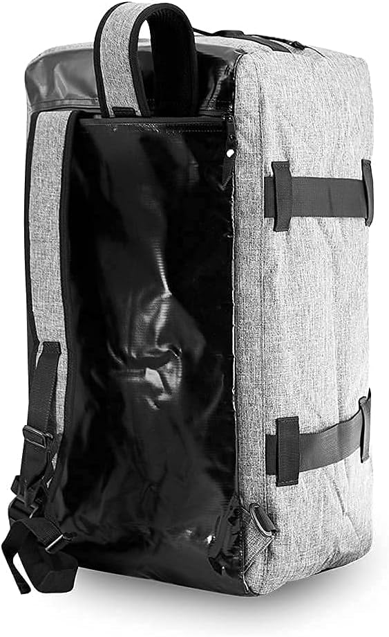 Skunk Hybrid Backpack/Duffle Gray - Smell Proof - Water Resistant US Patent Number D819327