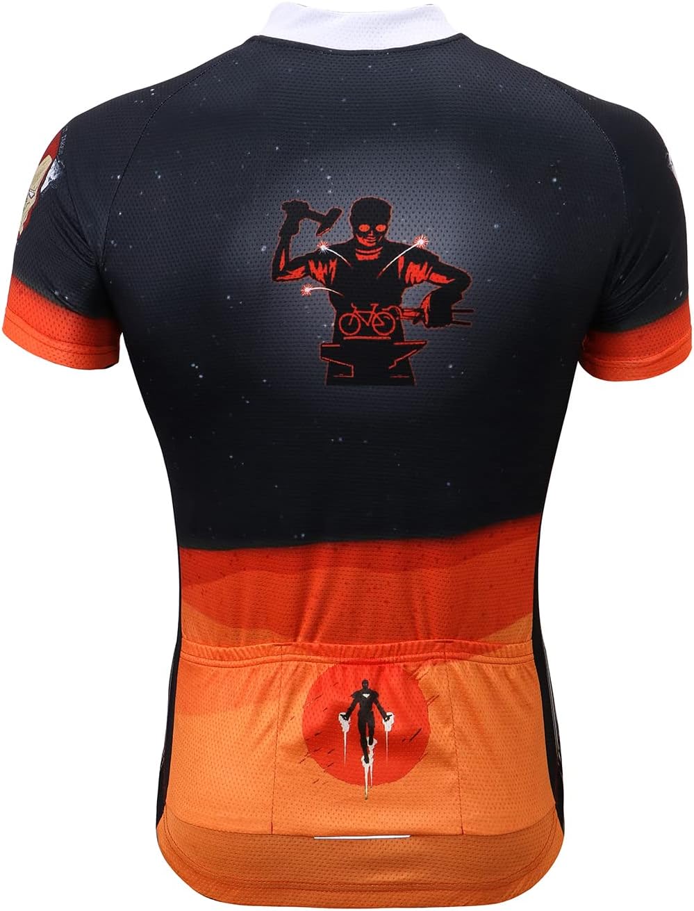 Strgao Men's Cycling Jersey Bike Short Sleeve Shirt