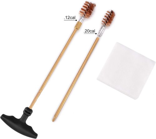 BOOSTEADY Compact Shotgun Cleaning Kit for 12 and 20 Gauge Shotguns Cleaning Kit Brush and Mop…