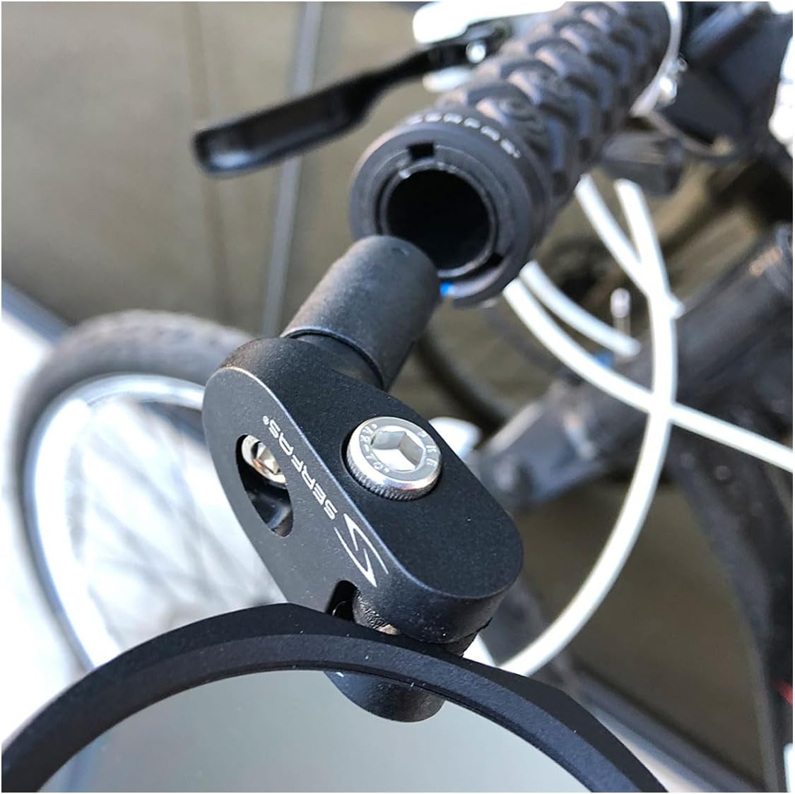 Serfas MR-2 68mm Stainless Lens Bicycle Handlebar Mirror
