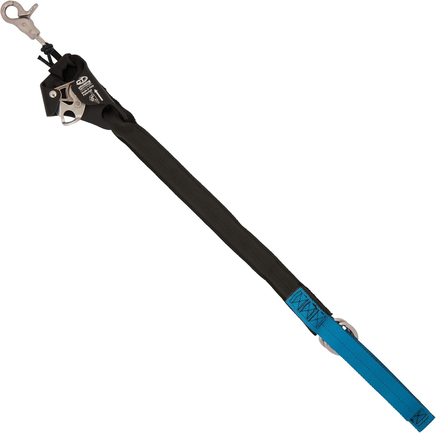 Weaver Arborist Nylon Foot Ascender Tree Climbing Sling, Short, HAAS Velox Rope Ascender System, Zero Setup, Durable Arborist Gear (Black/Orange)